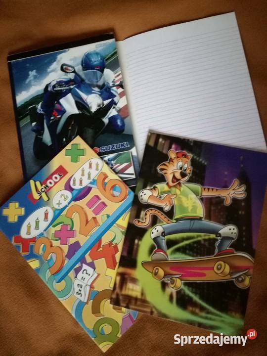 LinijkaekierkaBlok szkolny pędzelki zeszyty Łódź