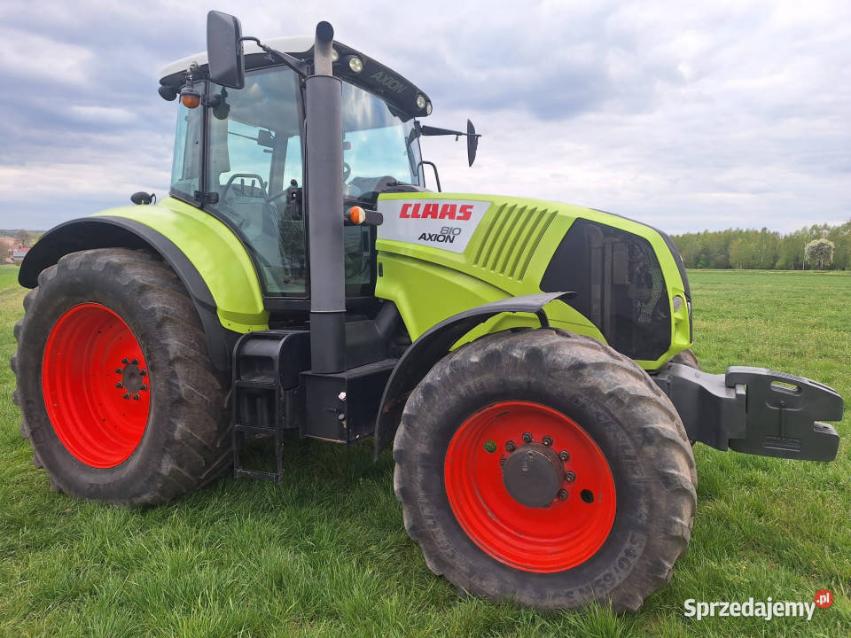Ciagnik Claas Axion 810 mazowieckie Podzamcze sprzedam