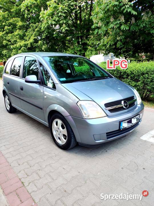 Meriva 14 LPGbogate wyposażenieopłaty do Warszawa sprzedam