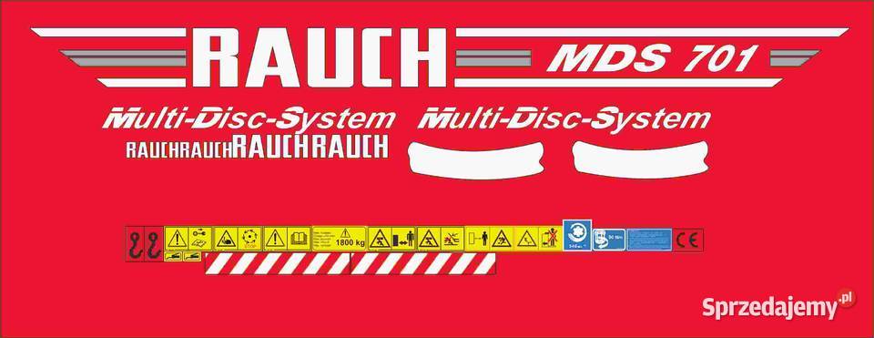 Naklejki Rauch MDS 701 mocny klej odporne Pleszew