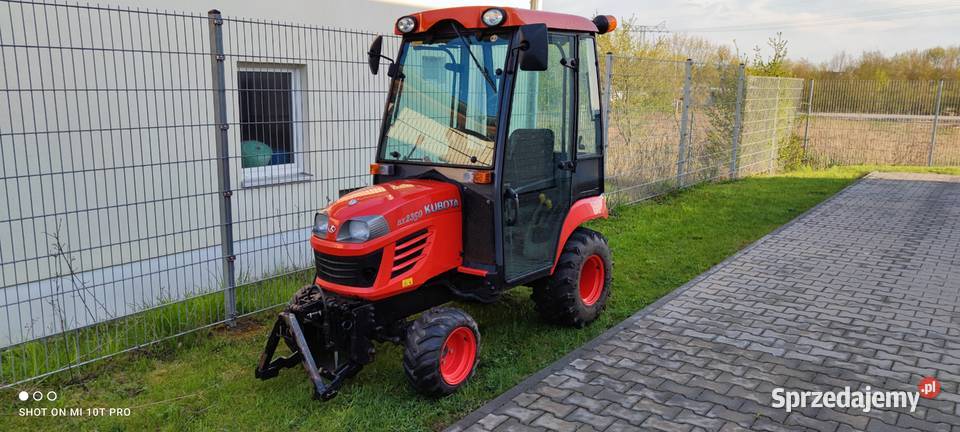 Kubota bx 2350 ciagnik plug sadzarka zamiatarka Chojnice