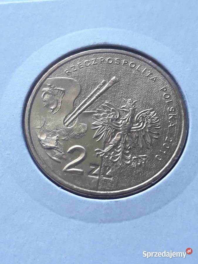 2 Artur Grottger2010 rUNC Numizmatyka wielkopolskie Konin sprzedam