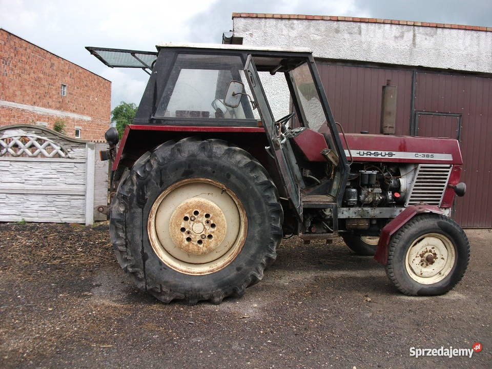 Ursus C385 ciągniki i przyczepy opolskie Kluczbork sprzedam