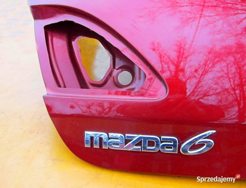 MAZDA 6 II GH HB LIFT KLAPA BAGAZNIKA TYŁ 0812 Radom