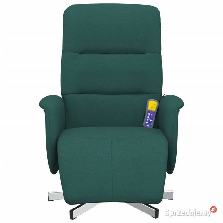 vidaXL Rozkładany fotel masujący z podnóżkiem mazowieckie Warszawa