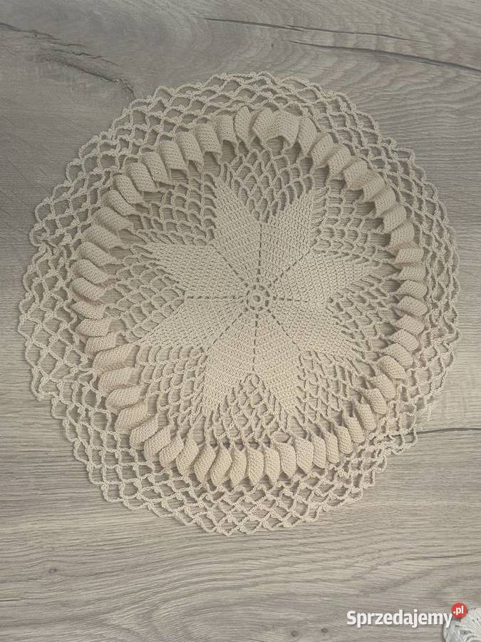 Serwetka szydełko śr 32 łódzkie Łódź sprzedam
