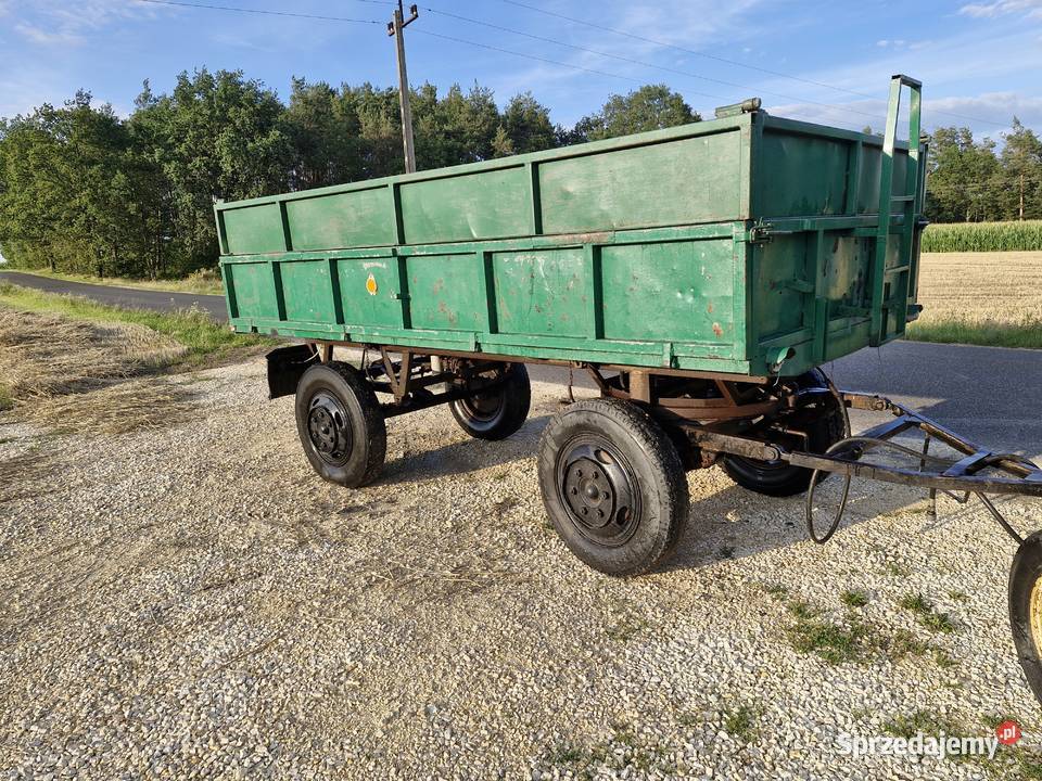 Przyczepa Wywrotka SANOK D44B Podwójne burty Rolnictwo Tuszyn