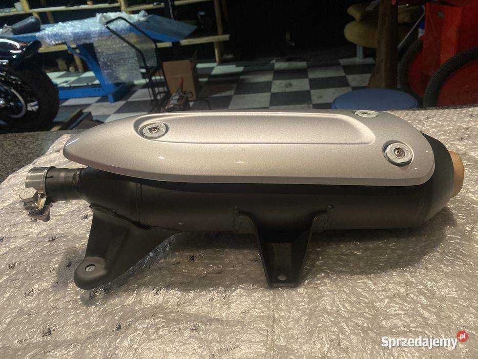 Piaggio MP3 300 Wydech Tłumik osłona Kolektor wielkopolskie