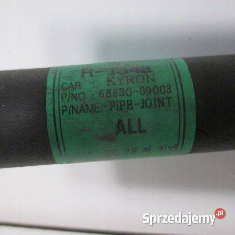 SSANGYONG ACTYON RURKA KLIMATYZACJI 6863009003 wielkopolskie Rakoniewice