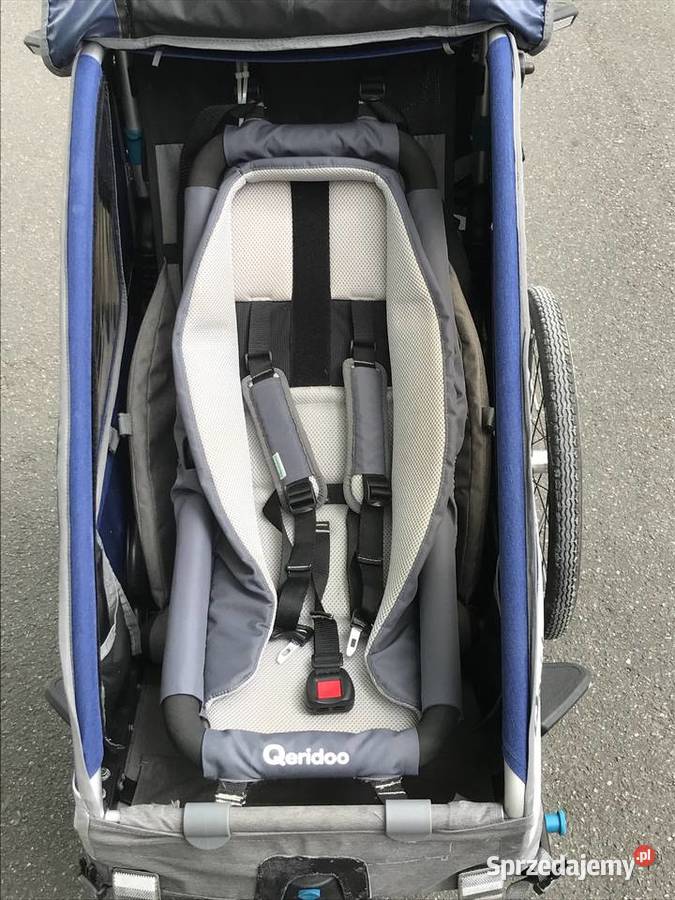 Przyczepka rowerowa z hamakiem Qeridoo sportrex1 Kranów