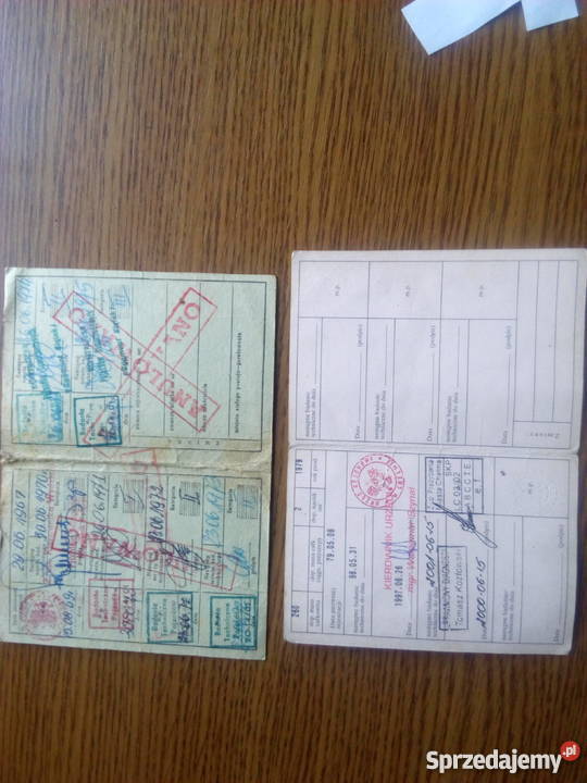 dokumenty wsk kolekcjonerskie Międzychód sprzedam