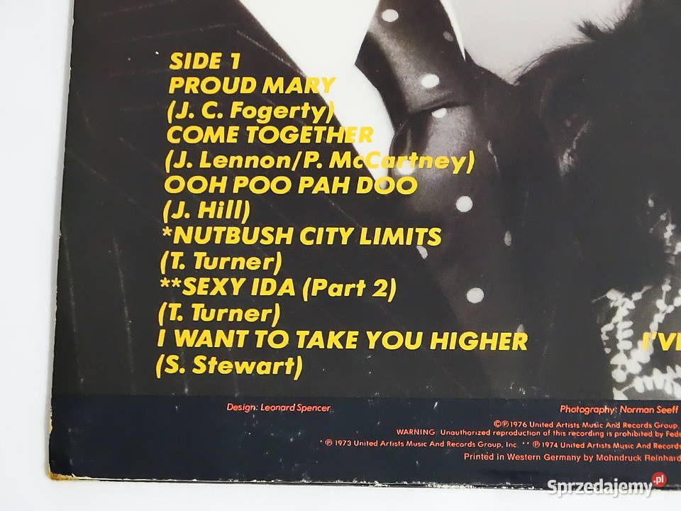 Ike Tina Turner Greatest Hits LP winyl 12 33 RPM Biłgoraj