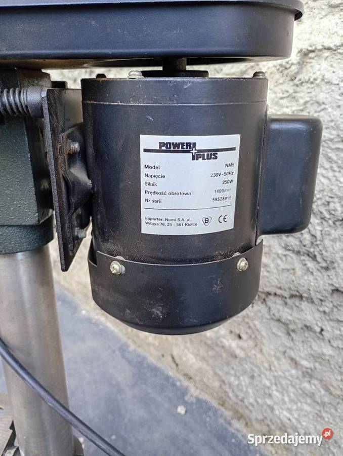 Wiertarka stołowa słupowa 230v