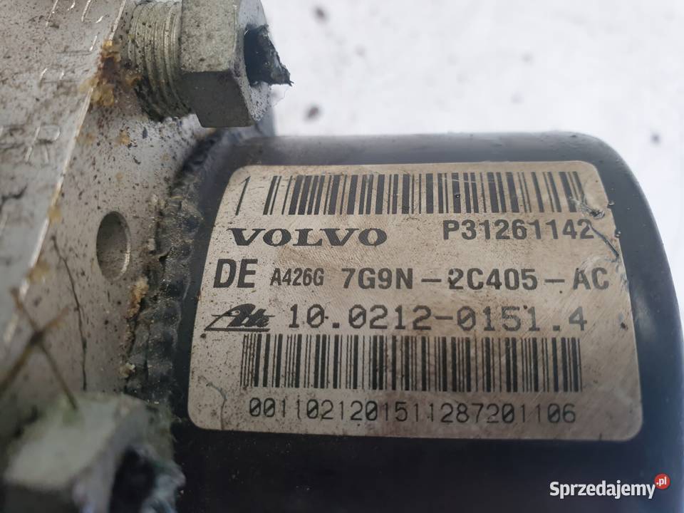 Volvo V70 III S80 II POMPA ABS Sterownik Chełm sprzedam