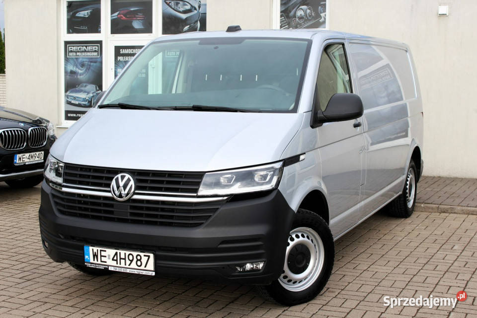 Volkswagen Transporter Długi 150 Kamera LED elektryczne lusterka mazowieckie Sokołów