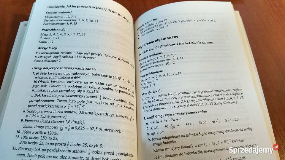 Matematyka 5 klasy piątej Przewodnik metodyczny miękka pomorskie Gdańsk