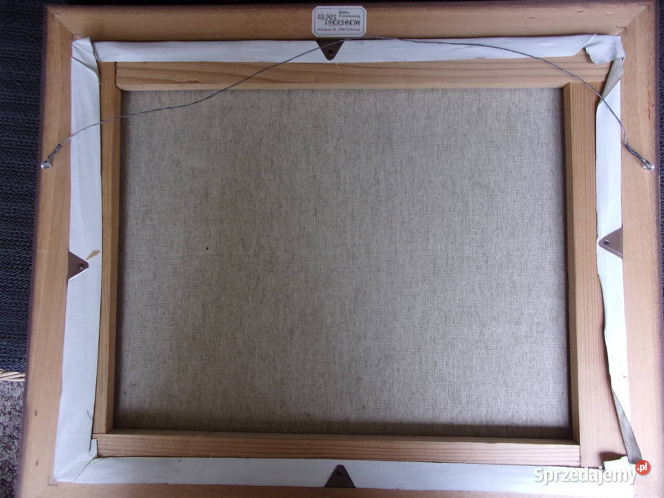 Katedra Notre Dame w Paryżu Jeśień obraz olejny Malarstwo Warszawa