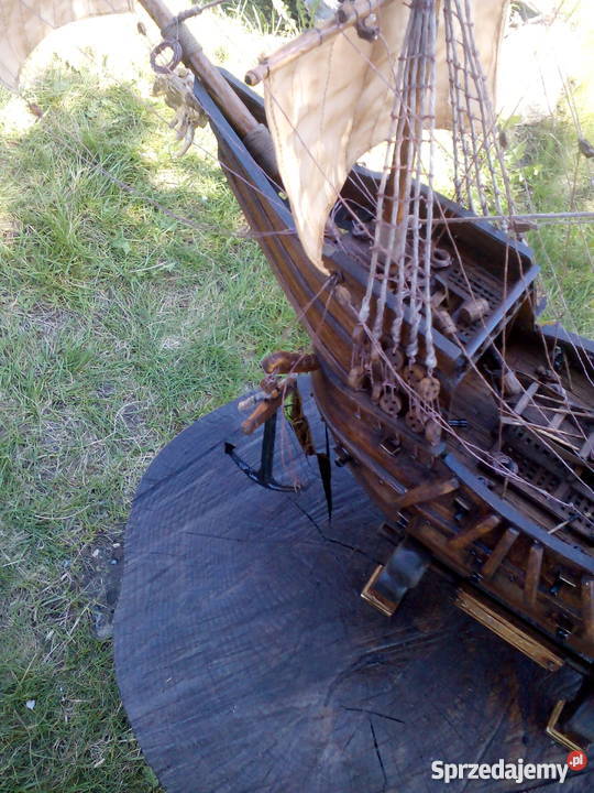 model zaglowca POLSKI GALEON SMOK Z 1572r łódzkie Radomsko sprzedam