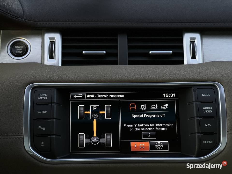 Land Rover Range Rover Evoque 2014 1999cm3 Warszawa