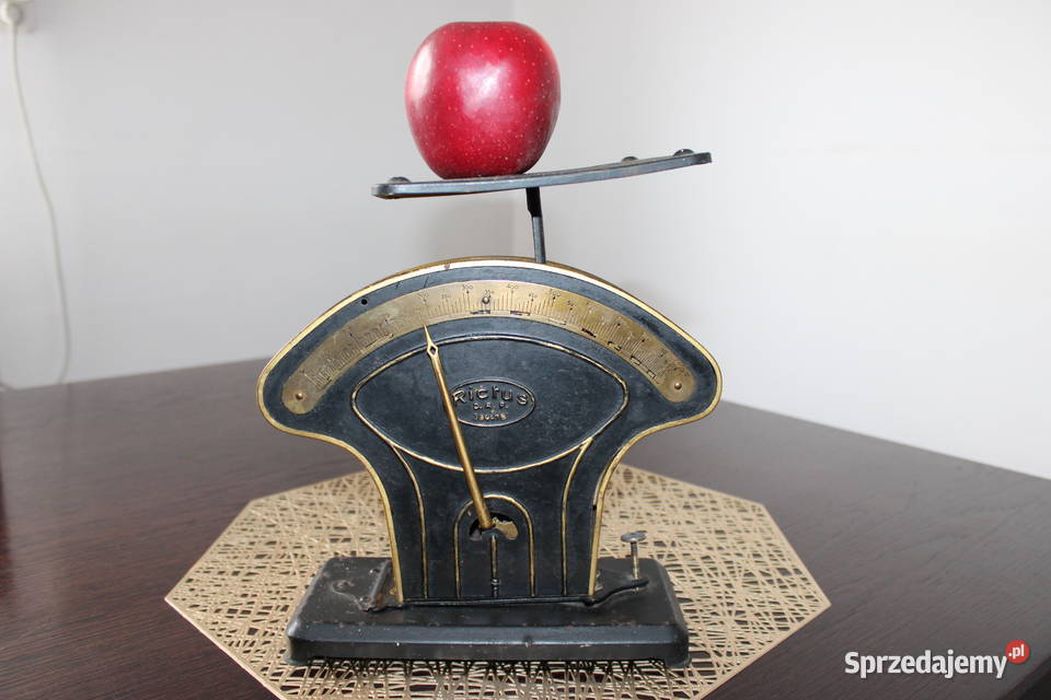 Niemiecka zabytkowa waga do listów Rictus Wrocław