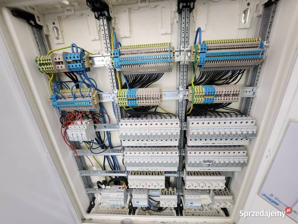 Gotowa obszyta szafa elektryczna Turek