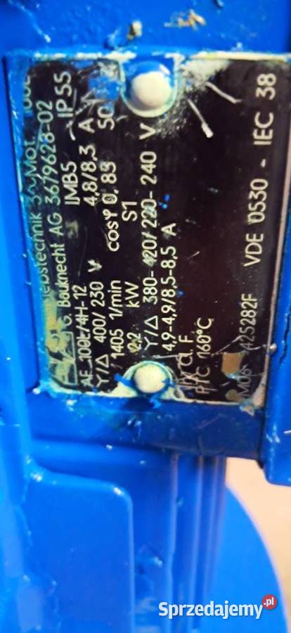 Motoreduktor 2 2 kW35 obr Leszno