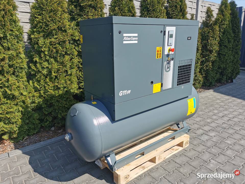 2016r 11kw Sprężarka śrubowa ATLAS COPCO G11FF Borzęcice