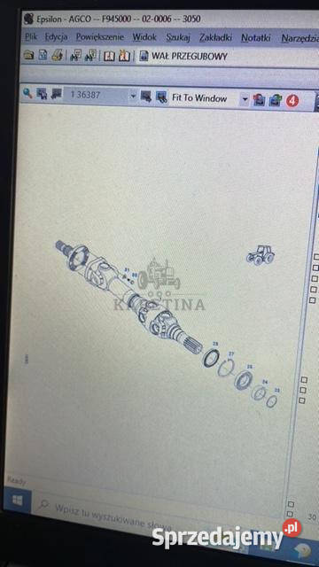 Fendt 930 933 936 939 Półoś Pozostałe wielkopolskie Jastrzębniki
