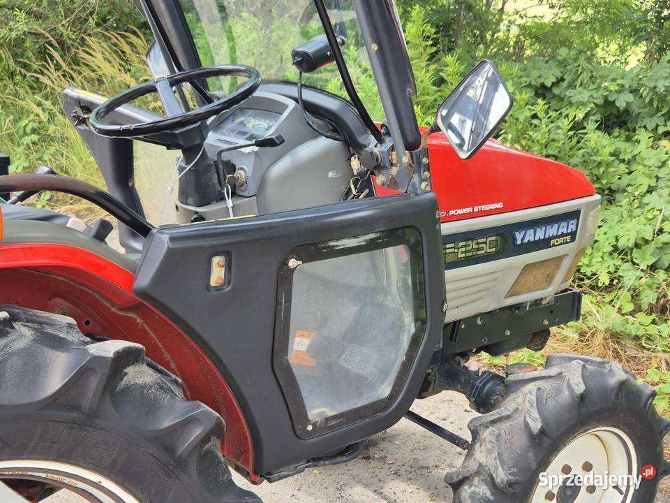 Traktorek YANMAR AF250D 25 44 Glebogryzarka dolnośląskie Małuszyn