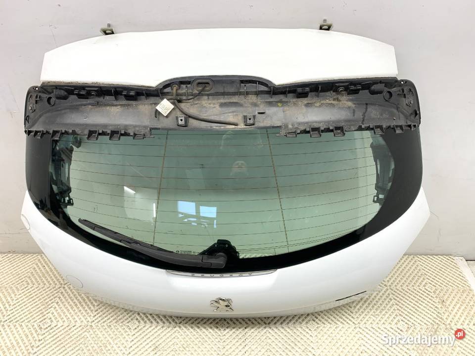 KLAPA TYŁ PEUGEOT 208 I Hatchback LAKIER BIAŁY Klapy bagażnika sprzedam