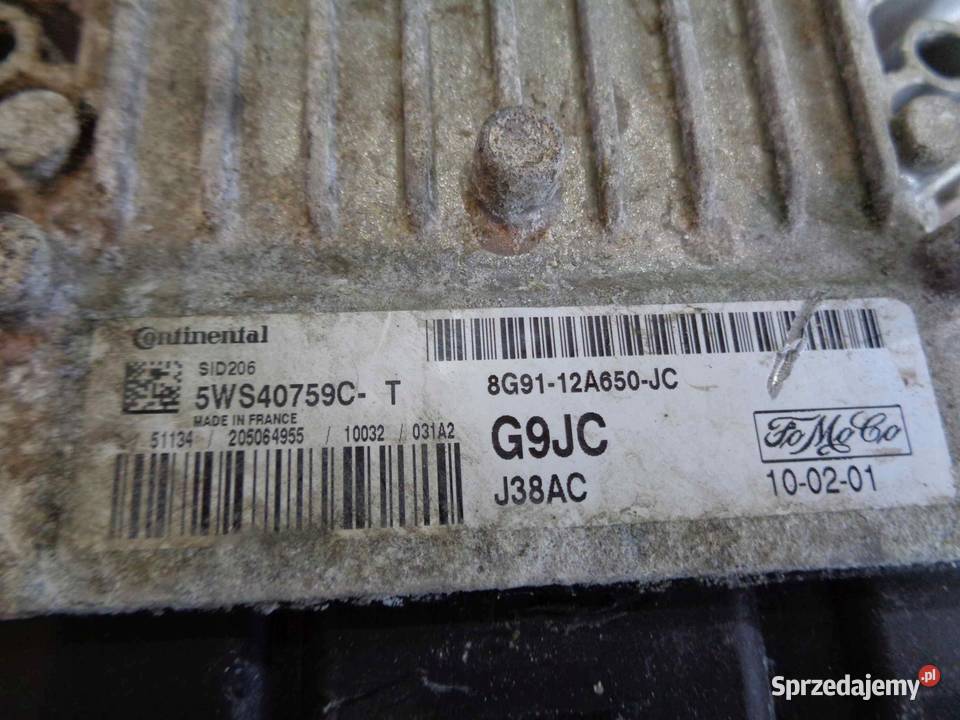 FORD MONDEO MK4 18 TDCI 10r sterownik silnika Czujniki i sterowniki sprzedam