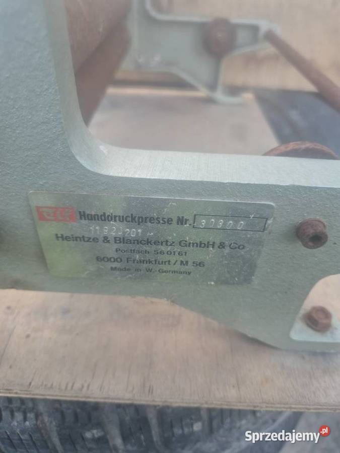 Prasa drukarnia Nielisz