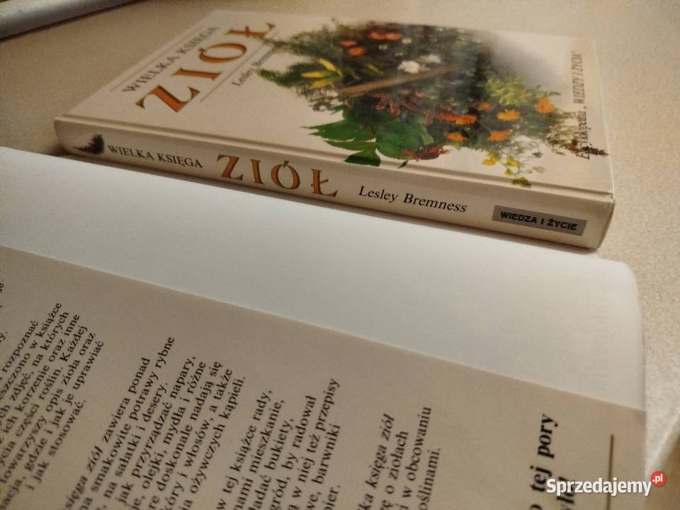 Wielka księga ziół Lesley Bremness Osięciny
