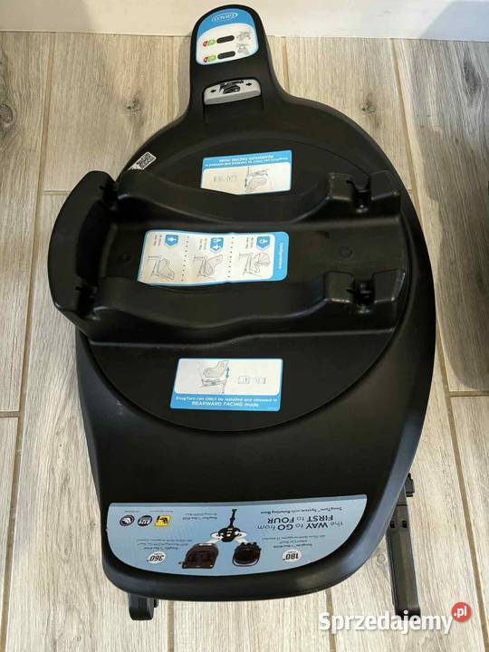 Fotelik dziecięcy GRACO z bazą obrotową wielkopolskie Lulinek