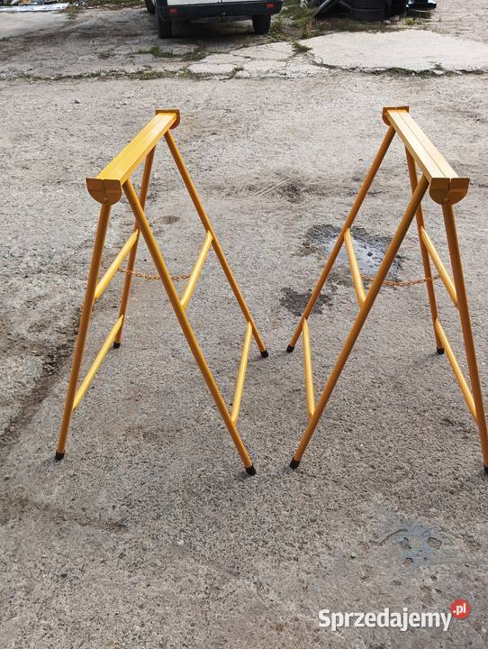 Kozły budowlane rusztowania 1 metrowe składane Pozostałe podkarpackie Mielec sprzedam