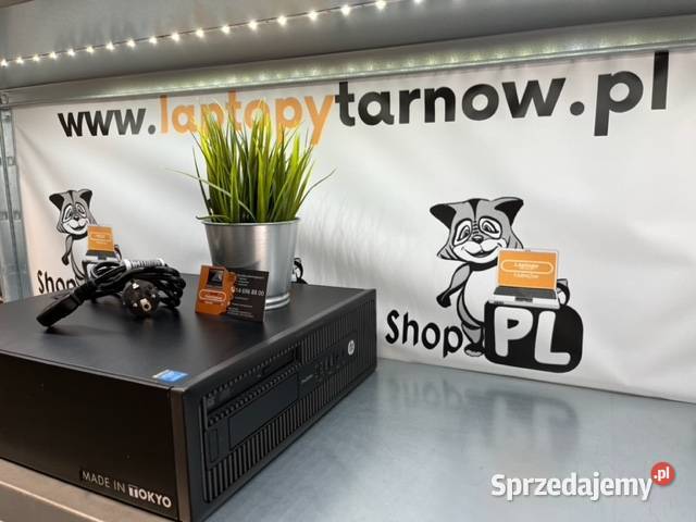Komputer stacjonarny HP i3 2 dysk SSD HDD 4gb Tarnów
