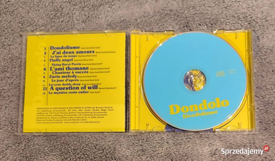 Dondolo Dondolisme CD electronic synthpop Rybnik
