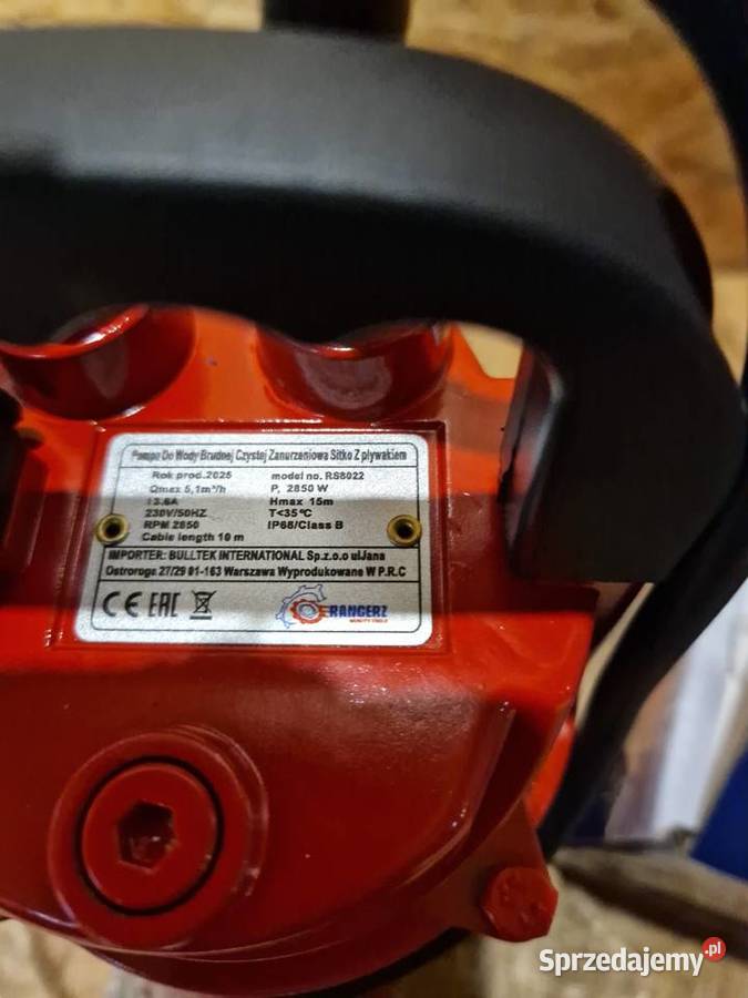 Pompa Sitko Do Wody Brudnej 2850W 12500Lh Pływak Głogowa sprzedam