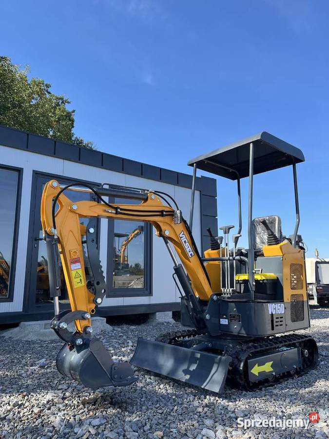 Nowa Mini Koparka 15T 1500 Joistiki minikoparka Rok produkcji 2026 Dębica