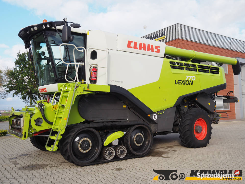 Claas Lexion 770TT 4WD V1200 Kombajn zbożowy Czujniki awaryjności Stęszew