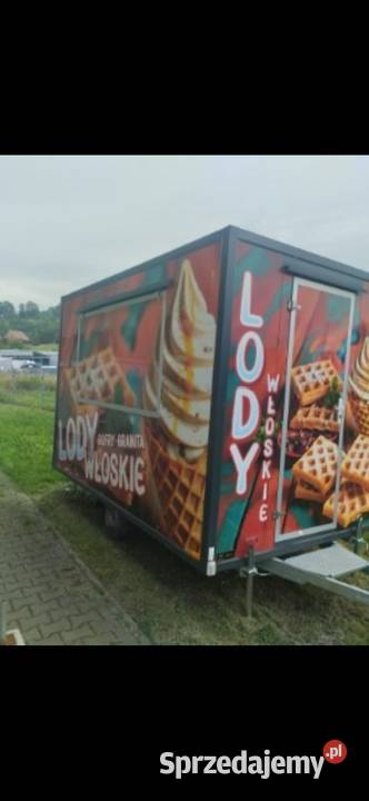 Przyczepa gastronomiczna Budka z lodami Nowy Sącz