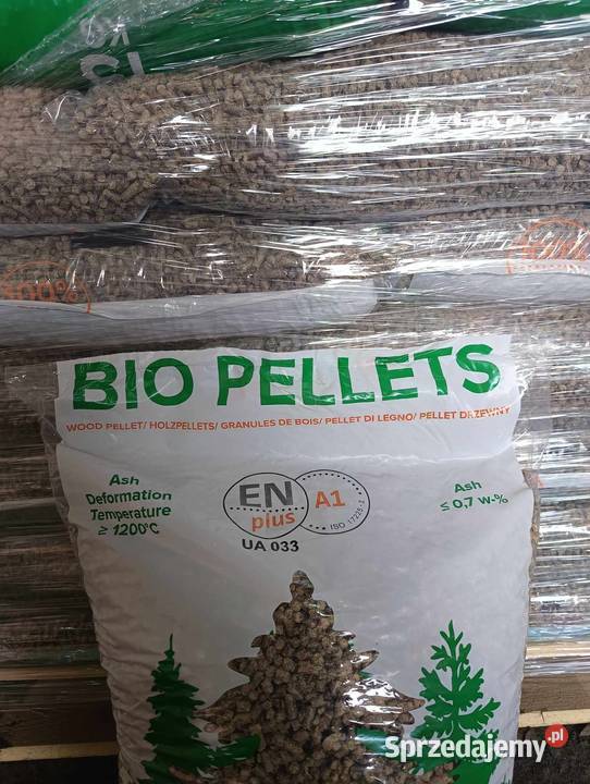 Pellet drzewny sosnowy 6 mm workowany EN plus A1