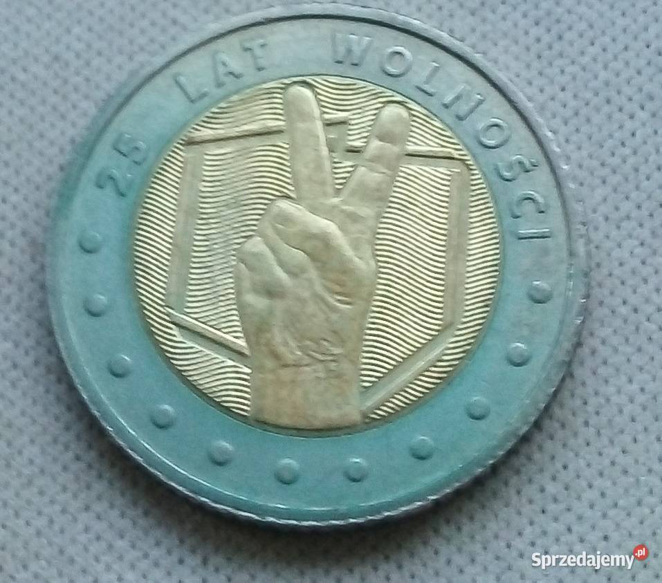 POLSKA5 ZŁOTYCH2014 rCuNiBAI 25 LAT WOLNOŚCI Legionowo