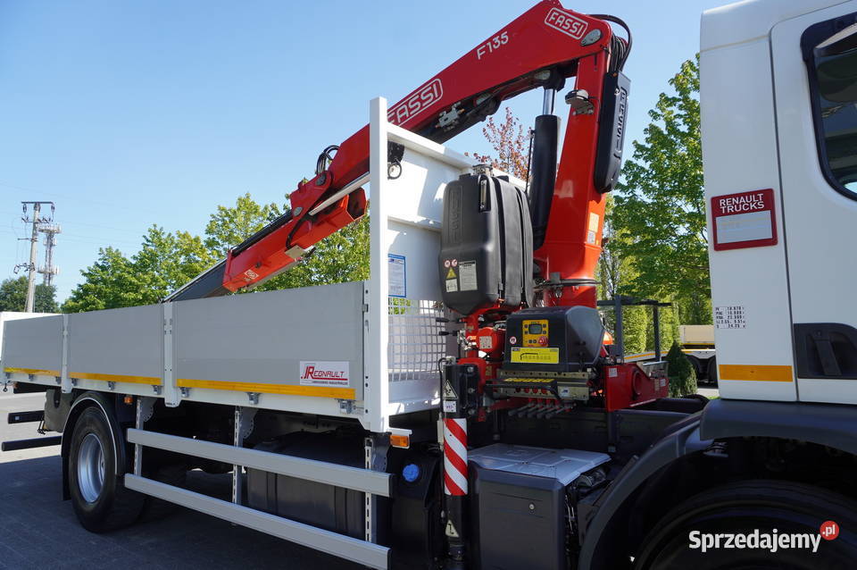 Renault C280 DTI 8 HDS Fassi 56 t Zasięg 8 m radio / CD Kraków