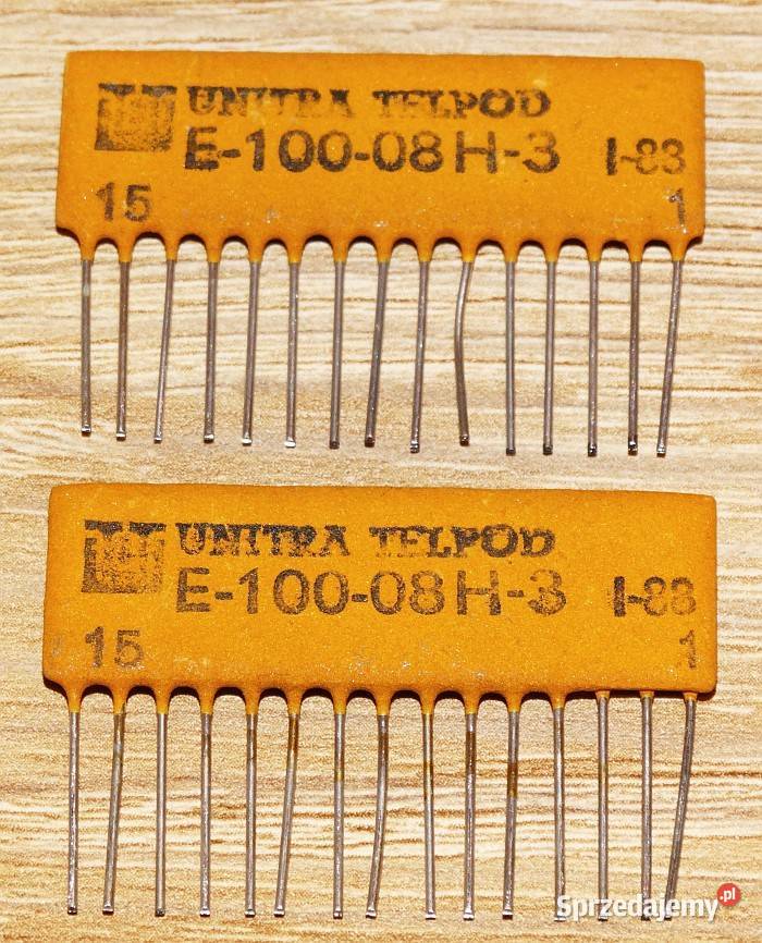 Układ scalony hybrydowy E10008H3 wzmacniacz i Gliwice