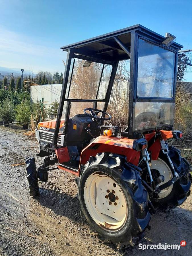 Traktor traktorek yanmar glebogryzarka pług do Zaczep dolny małopolskie