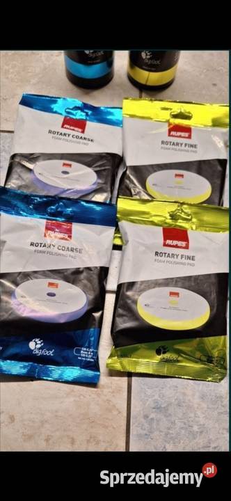 Zestaw 2óch Past polerskich i 4 padów polerskich Kraków