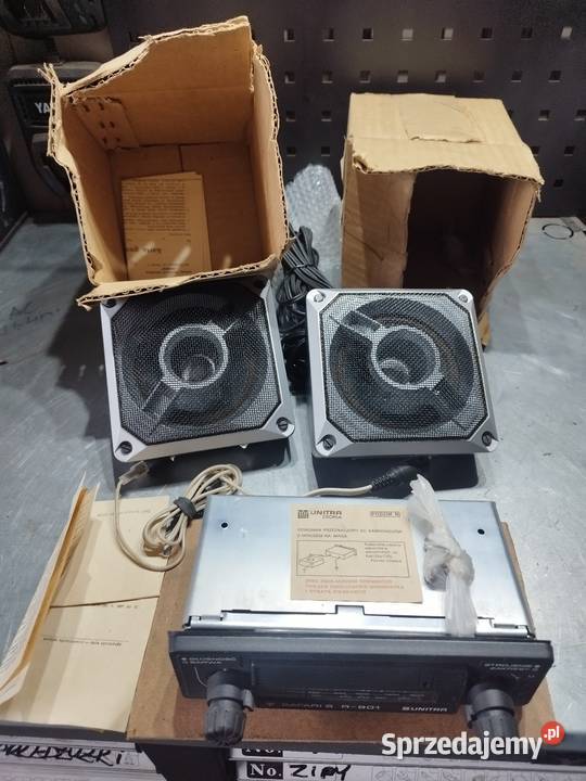 Radio UNITRA safari 6 R801 Głośniki UNITRA zachodniopomorskie Szczecin