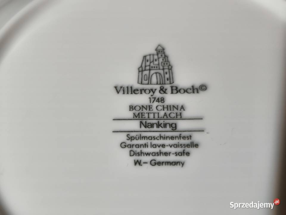Talerz głęboki VilleroyBoch Nanking lubelskie Chełm