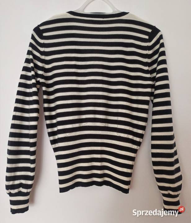 Sweter w biało czarne paski Sonia Rykiel rozmiar Radzyń Podlaski